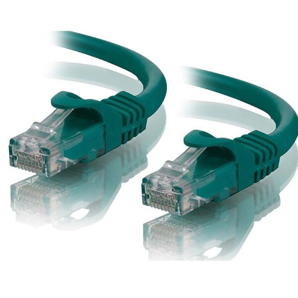 [C5-1.5-Green] Alogic 1.5m Green CAT5e network Cable Snagless Patch Category 5e Gold-plated RJ45