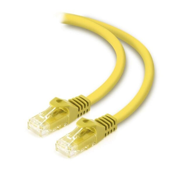 [C6-7.5-Yellow] Alogic 7.5m Yellow CAT6 Network Cable 8P8C RJ45 PVC RoHS Snagless
