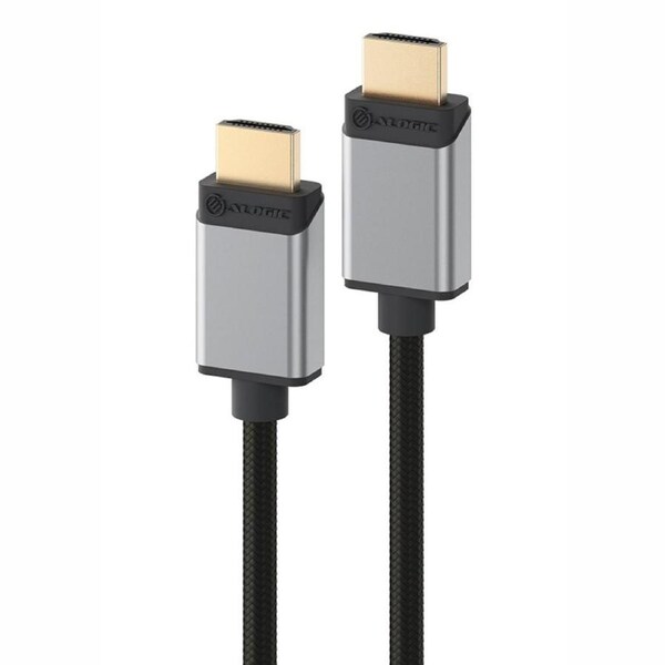 [SULHD01-SGR] Alogic 1m Super Ultra 8K HDMI to HDMI Cable HDMI2.1, 48Gbps Bandwidth Space Grey