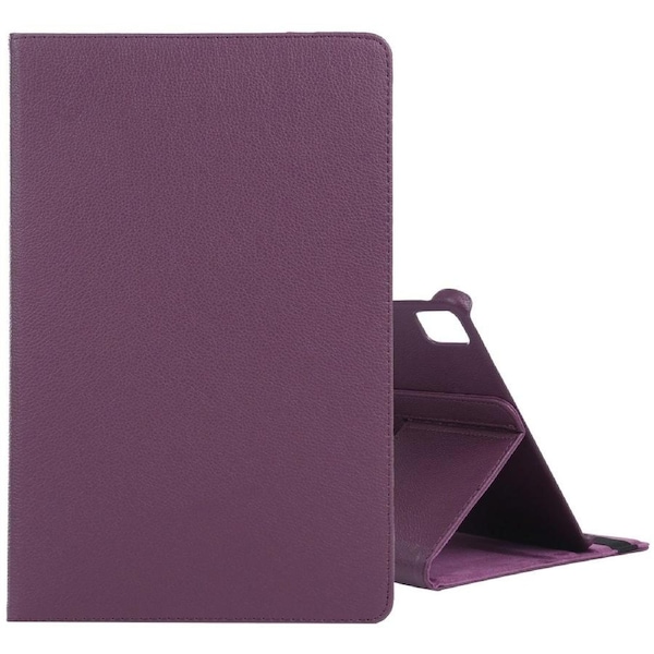 For iPad Air 13-inch (M2) Case, Rotate PU Leather Flip Cover,Stand, Purple