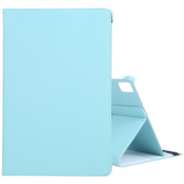 For iPad Air 13-inch (M2) Case, Rotate PU Leather Flip Cover,Stand, Sky Blue