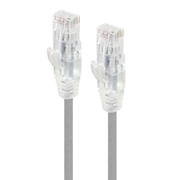 [C6S-02GRY] Alogic 2m Grey Ultra Slim Cat6 Network Cable - Series Alpha