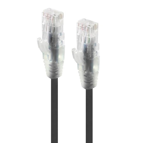 [C6S-1.5BLK] Alogic 1.5m Black Ultra Slim Cat6 Network Cable - Series Alp