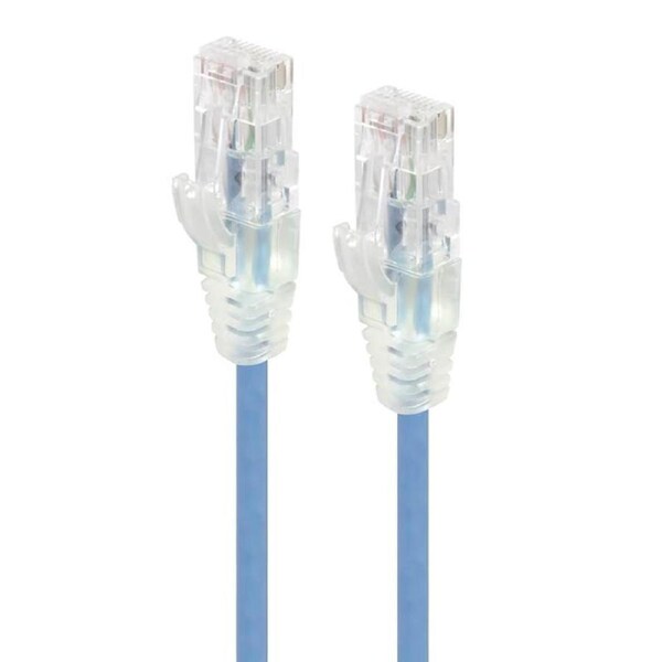 [C6S-1.5BLU] Alogic 1.5m Blue Ultra Slim Cat6 Network Cable - Series Alph