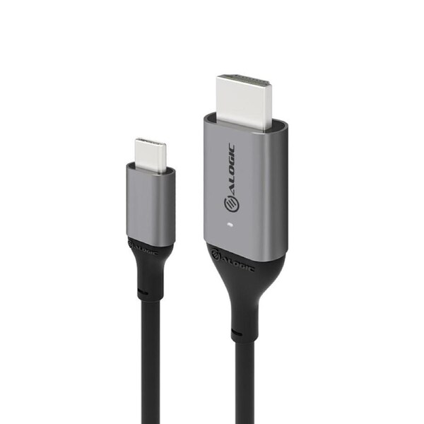 [ULCHD02-SGR] Alogic 2m Ultra USB-C (Male) to HDMI (Male) Cable - Up to 3840 x 2160 4K @60Hz