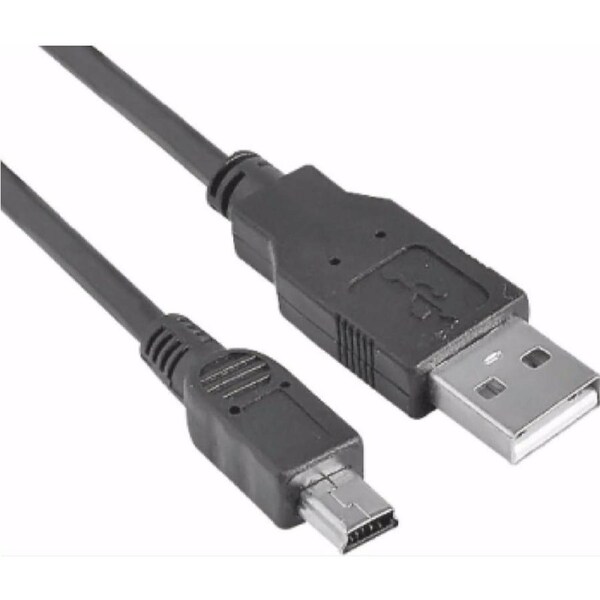 [AT-USB-A-MINI-1M] Astrotek USB 2.0 Cable 1m - Type A Male to Mini B 5 pins Male Black Colour RoHS