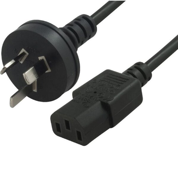 [AT-IECM-18M] Astrotek AU Power Cable 2m Wall 240V to Power Socket 3pin to ICE 320-C13 Black