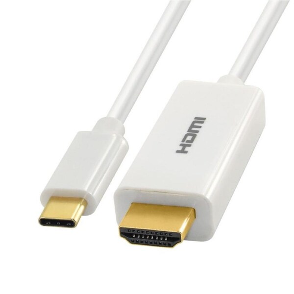 [AT-CMHD-18] Astrotek 1.8m USB-C to HDMI Cable Type-C Gold Plated 3840 x 2160 4K@60hz White