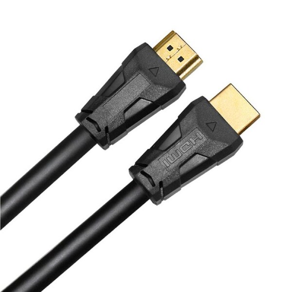 [HC14-05-BK] Cruxtec 5m HDMI v1.4 4K @30Hz with Ethernet Male to Male Cable Gold Plated