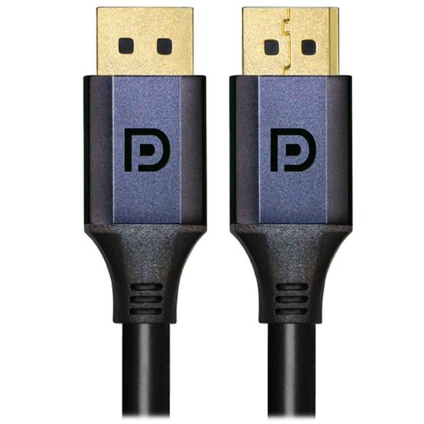 [DP14-05-BK] Cruxtec 5m DisplayPort Cable, DP 1.4, 32.4Gbps, Up to 8K@60Hz / 4K@144Hz Black