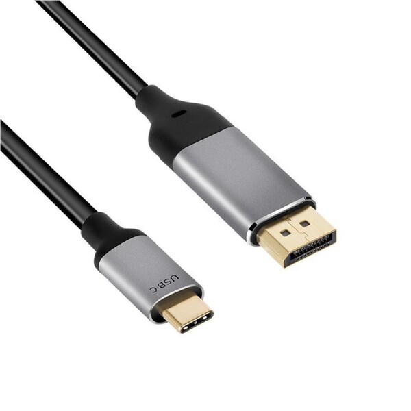 [NB-ULCDP02-SGR] 2m USB-C to DisplayPort Cable 4K Support Male to Male 4K@60Hz -Space Grey