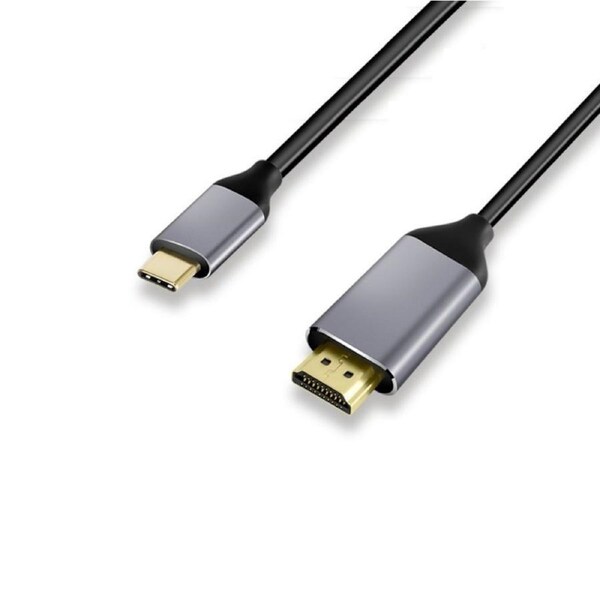 [NB-ULCHD02-SGR] 2m USB-C to HDMI Cable with 4K Support Male to Male 4K@60Hz - Space Grey