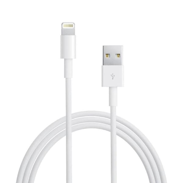 [NB-AL-01-WH] Top Quality 1m USB Apple 8-Pin Charging Cable White for iPhone 6/7/8