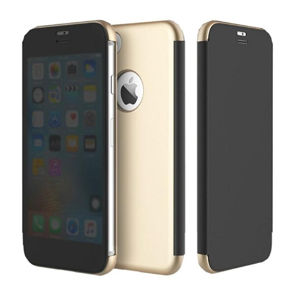 [DRV-I7-PLUS-GD] Rock Dr.Vision Clear View Smart Case Flip Cover Protective iPhone 7 Plus Gold