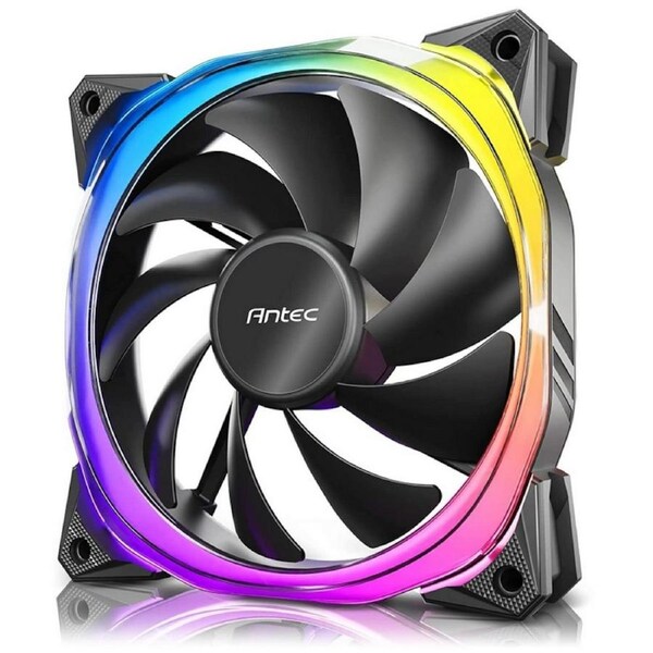 [Fusion 120 ARGB] Antec Fusion 120mm ARGB PWM HB Fan, Airflow 57.93 CFM, Air Pressure 2.11