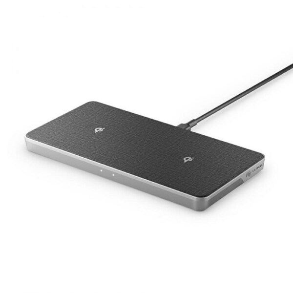 [UP2QC10A-SGR] Alogic Ultra Power 3-in-1 Wireless Charging Dock Dual Wireless Charging - Grey