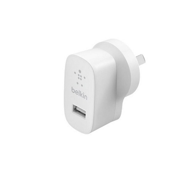 [WCA002auWH] Belkin Boost Charge USB-A Wall Charger 12W White,12W charger lightweight,compact