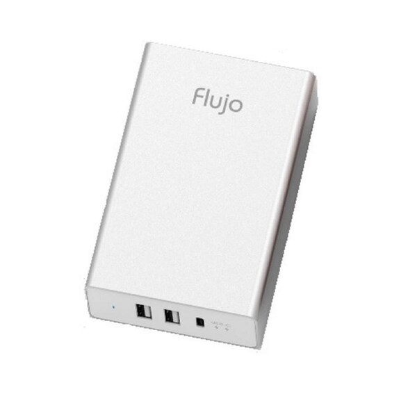 [PW1C-SILVER] Flujo Multi-Function USB-C Smart USB Port*2,Type-C Port*1 Silver