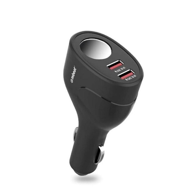 [MB-CHGR-C18] mbeat Gorilla Power Dual Port QC3.0 Car Charger and Cigarette Lighter Extender