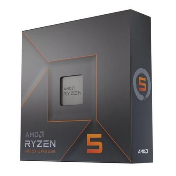 [100-100000593WOF] AMD Ryzen 5 7600X Processor, Zen 4, AM5 6-Core/12-Threads CPU, 5.3GHz Boost