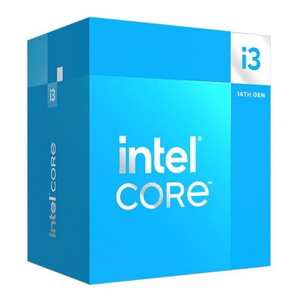 [BX8071514100] Intel i3 14100 CPU 3.5GHz 4.7GHz Turbo 14th Gen LGA1700 4-Cores 8-Threads