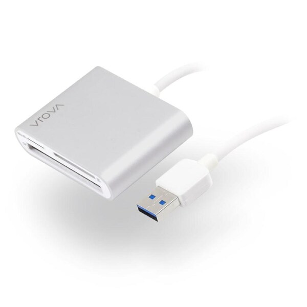 [VPLU3AMCR] Alogic USB 3.0 Multi Card Reader - Micro SD SD & Compact Flash - Prime Series