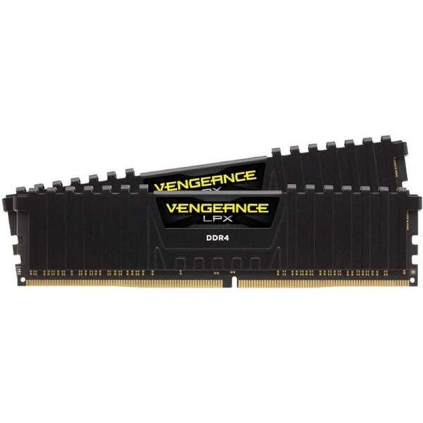 [CMK16GX4M2Z3600C18] Corsair 16GB(2x8GB) Desktop Gaming Memory Vengeance LPX DDR4 3600MHz C18 Black