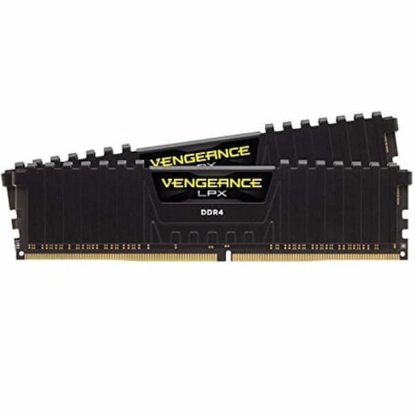 [CMK16GX4M2A2400C16] Corsair 16GB(2x8GB) DDR4 2400MHz C16 Vengeance LPX Black Memory RAM PC