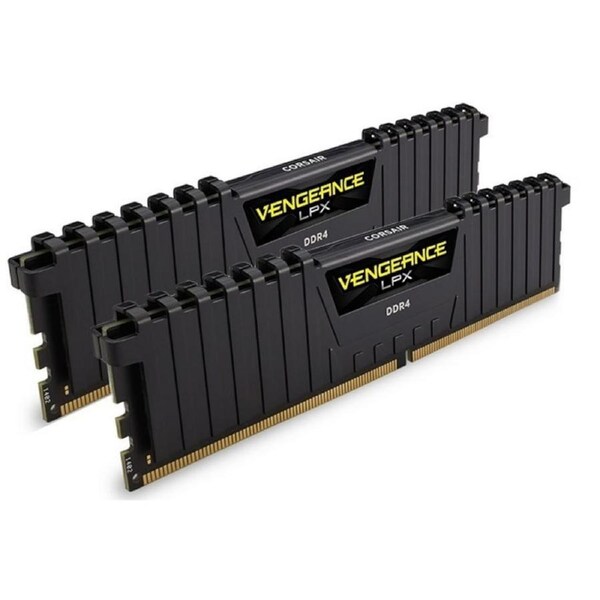 [CMK32GX4M2D3600C18] Corsair 32GB(2x16GB) Vengeance LPX DDR4 3600MHz C18 Desktop Gaming Memory Black