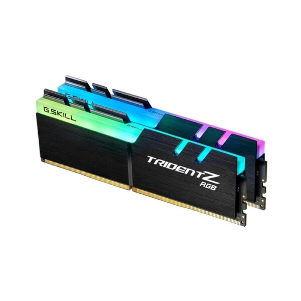 [F4-4000C18D-16GTZRB] G.Skill Trident Z RGB 16GB(2X8GB) DDR4 4000Mhz Dual Module CL18 Memory Black