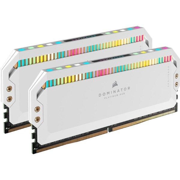 [CMT32GX5M2X6200C36W] Corsair Dominator Platinum RGB DDR5 32GB(2X16GB) 6200Mhz CL36 Memory White