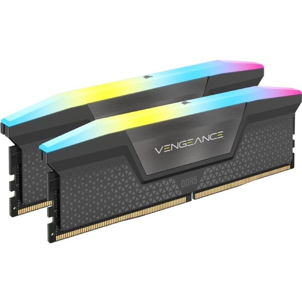 [CMH32GX5M2B6000Z30K] Corsair Vengeance RGB 32GB 2x16GB DDR5 6000MHz C30 Desktop Gaming Memory Black