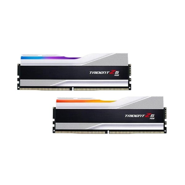 [F5-8000J4048F24GX2-TZ5RS] G.Skill Trident Z5 RGB 48GB(2X24GB) DDR5 8000Mhz Dual Module CL40 Memory White