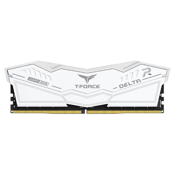[FF4D532G6000HC38ADC01] Team Delta RGB DDR5 32GB(2X16GB) DDR5 6000Mhz Dual Module CL38 Memory White