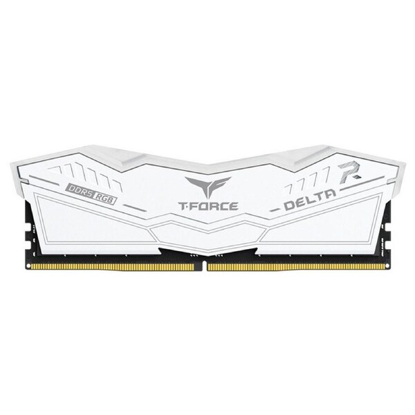 [FF4D532G6400HC32ADC01] Team Delta RGB DDR5 32GB(2X16GB) DDR5 6400Mhz Dual Module CL32 Memory White