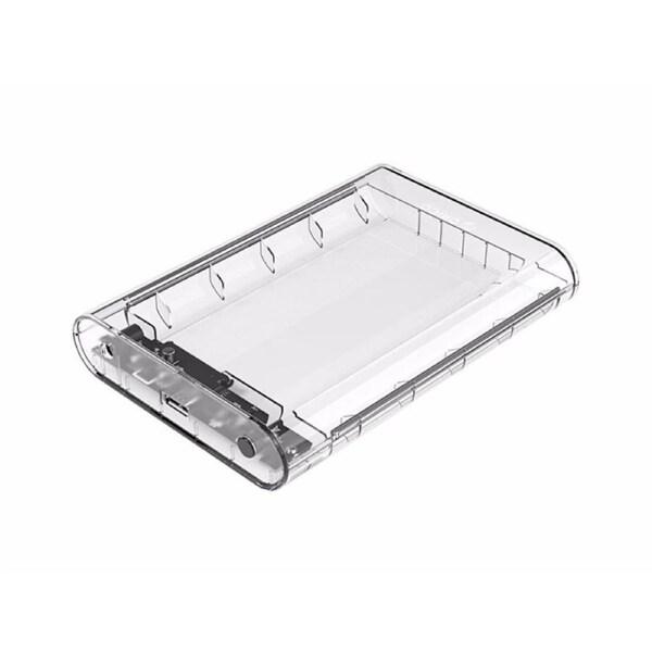 [3139U3-CR] Orico Transparent PC 3139U3 3.5" USB3 External Hard Drive Enclosure Case