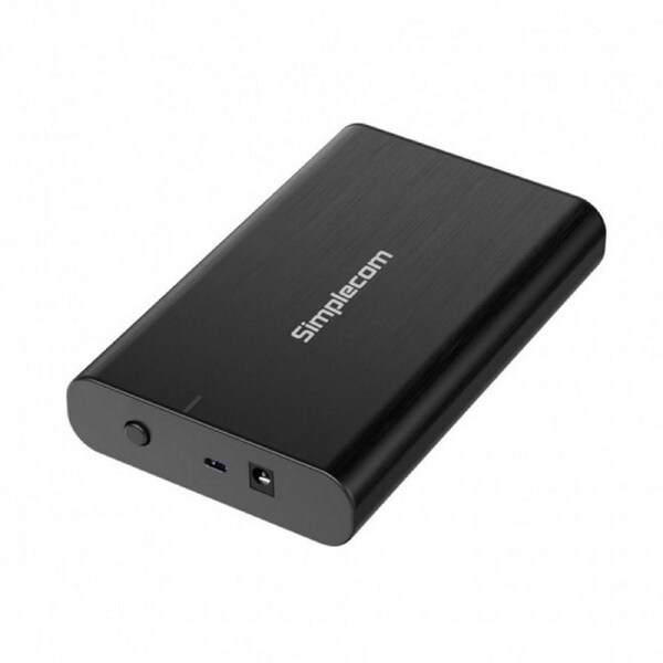 [SE331] Simplecom 3.5" SATA HDD to USB-C USB 3.2 Aluminium External Hard Drive Enclosure