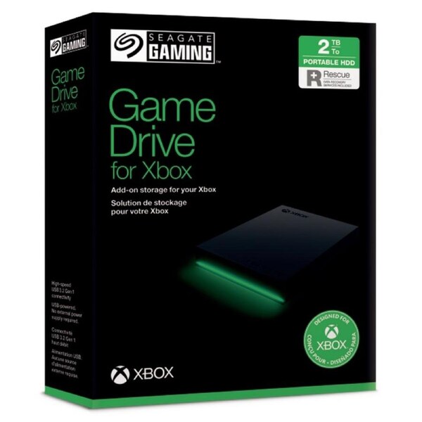 [STKX2000400] Seagate 2TB Xbox Game Drive, USB 3.2 Gen 1, for Xbox Series X, Series S, and One