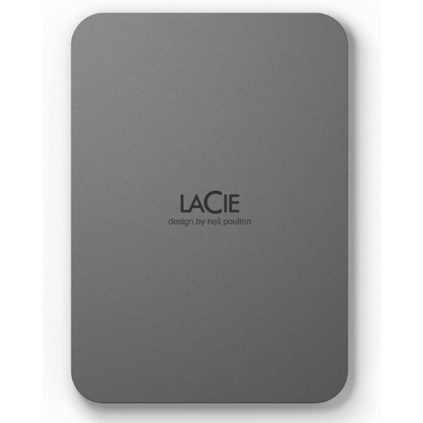 [STLR5000400] Seagate LaCie 5TB Mobile Drive Secure USB-C Space Grey Space Grey