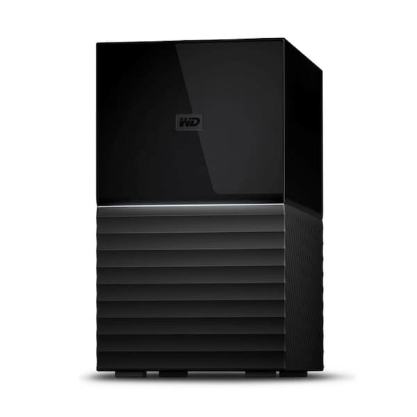 [WDBFBE0160JBK-AESN] Western Digital My Book Duo 16TB Desktop RAID External Hard Drive USB 3.1 Gen2 Black