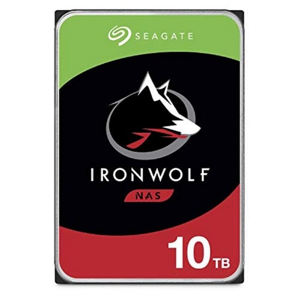 [ST10000VN000] Seagate 10TB IronWolf 3.5" SATA CMR HDD 7200RPM 256MB Cache NAS Hard Drive