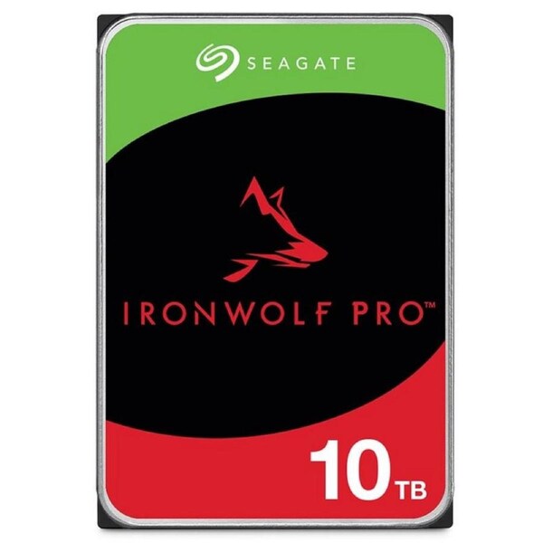[ST10000NT001] Seagate 10TB IronWolf Pro 3.5" SATA 7200RPM NAS Hard Drive Support Unlimited
