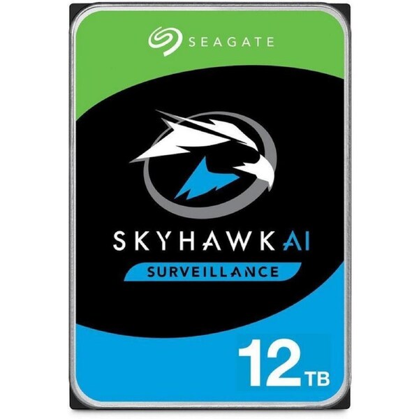 [ST12000VE001] Seagate 12TB SkyHawk AI 3.5" SATA Surveillance Video Hard Drive 256MB Cache