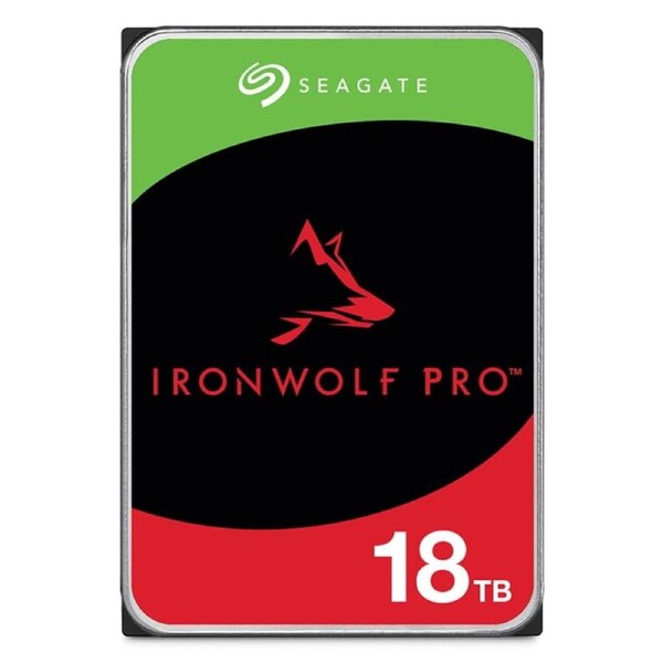 [ST18000NT001] Seagate 18TB IronWolf Pro 3.5" SATA 7200RPM NAS Hard Drive Support Unlimited
