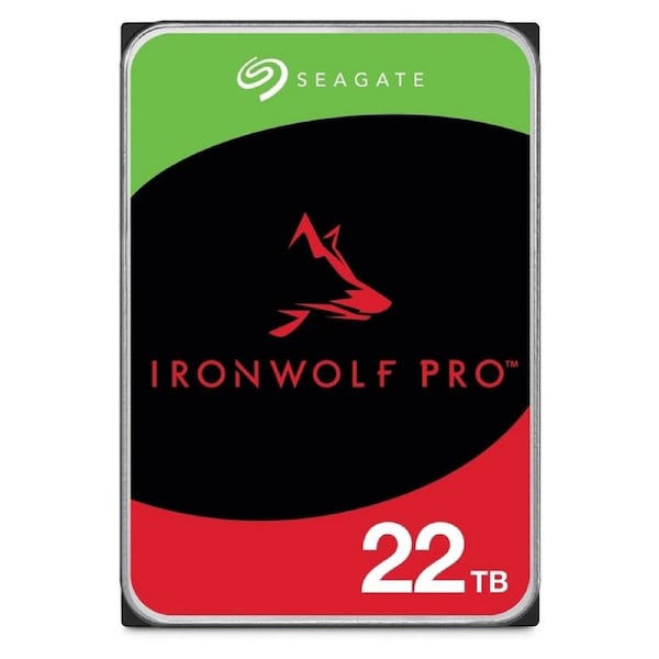 [ST22000NT001] Seagate 22TB IronWolf Pro 3.5" SATA 7200RPM NAS Hard Drive Support Unlimited