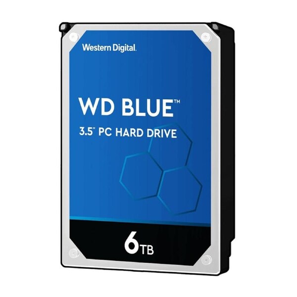 [WD60EZAZ] Western Digital 6TB Blue PC Desktop Hard Drive 3.5" HDD 256MB Cache 5400RPM