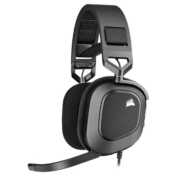 [CA-9011237-AP] Corsair HS80 RGB USB Wired Gaming Headset - Carbon - Dolby Atoms 3D, Pulse Sound