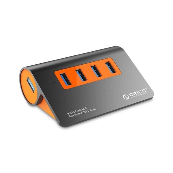 [M3H4-G2] Orico 4 Port USB3.1 Gen2 Hub 10Gbps Data Transmission USB Splitter