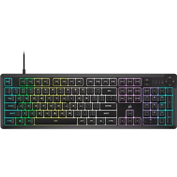 [CH-9226C65-NA] Corsair K55 CORE RGB Gaming Keyboard Five Zone Six Macro Keys