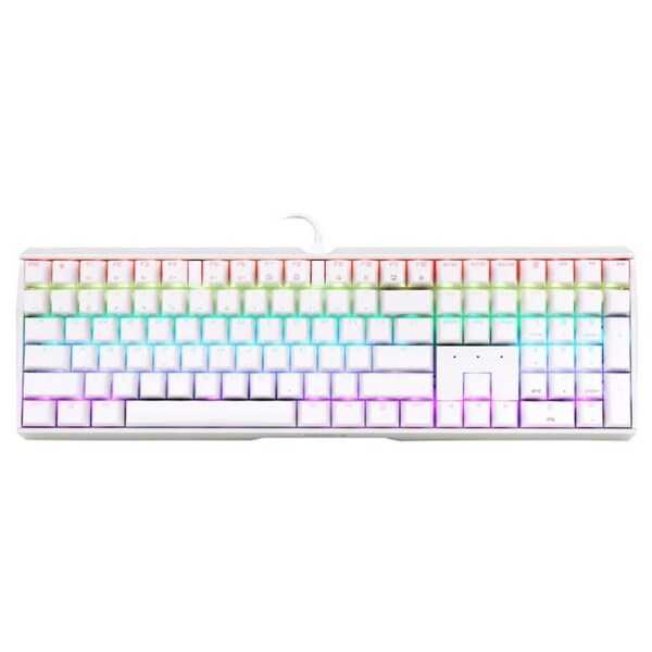 [G80-3874HSAEU-0] Cherry MX 3.0S RGB Gaming Mechanical Keyboard White Version - MX Blue Switch